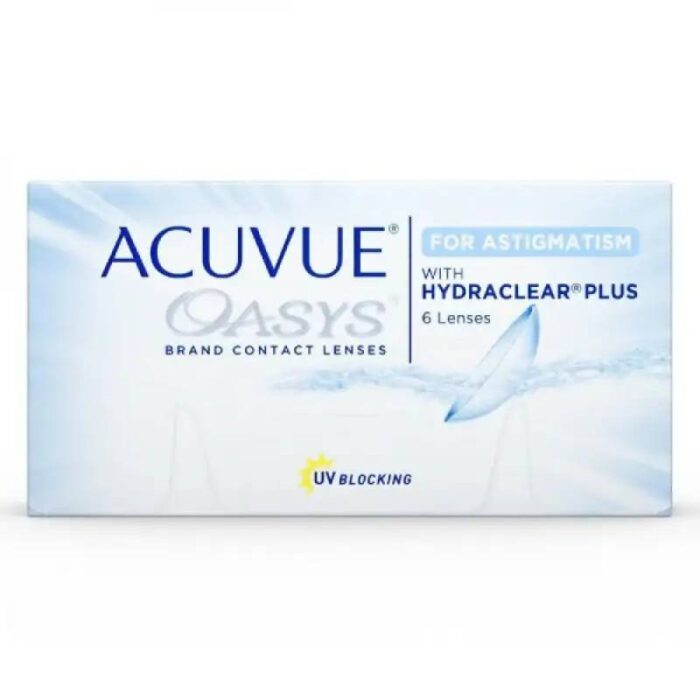 ⁦عدسات اكيوفيو  oasys for astigmatism نصف شهرية مع الانحراف⁩ - الصورة ⁦4⁩