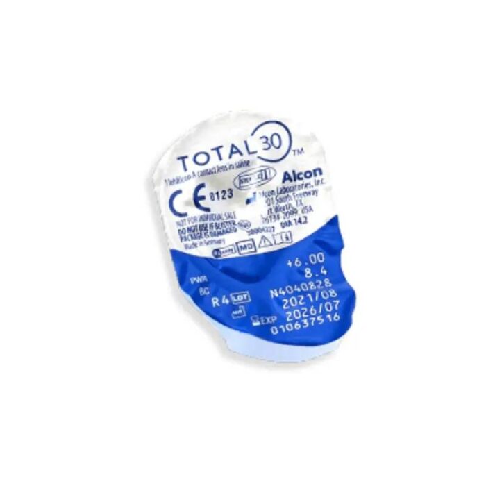 ⁦عدسات لاصقة شهرية توتال30 TOTAL⁩ - الصورة ⁦3⁩