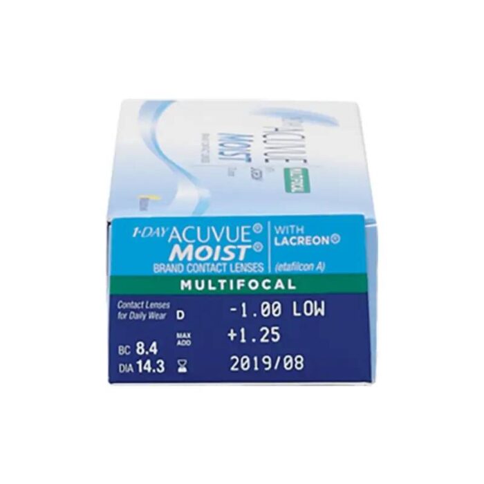 ⁦عدسات اكيوفيو مويست اليومية متعددة البؤرة  Acuvue Moist Multifocal ⁩ - الصورة ⁦2⁩