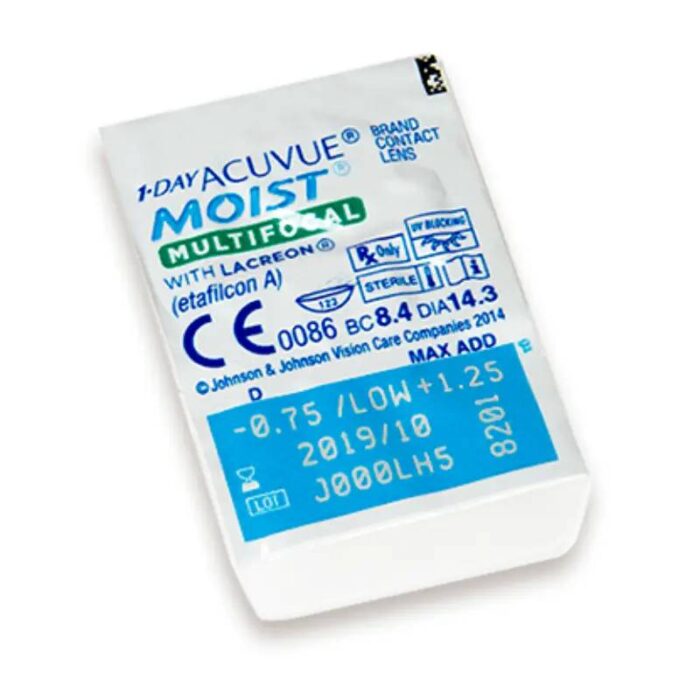 ⁦عدسات اكيوفيو مويست اليومية متعددة البؤرة  Acuvue Moist Multifocal ⁩ - الصورة ⁦3⁩