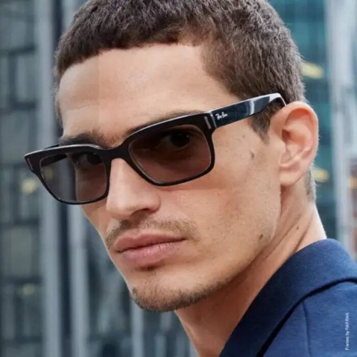 ⁦عدسة كريزال ترانزيشن رصاصي الجيل الثامن crizal transition grey gen 8⁩ - الصورة ⁦3⁩