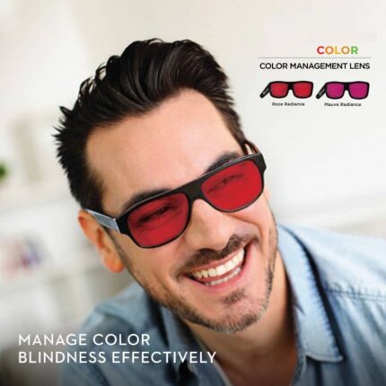 عدسات لتصحيح عمى الألوان (حصريا)  colorblindness lenses