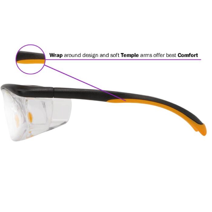 ⁦نظارة سيفتى ماركة بورتو porto safety frame⁩ - الصورة ⁦2⁩