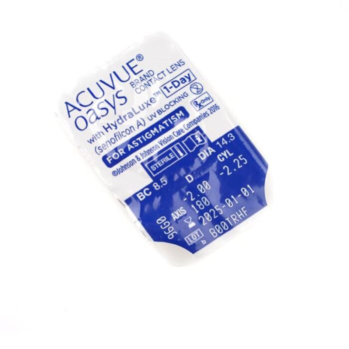 ⁦عدسات اكيوفيو يومية مع الانحراف acuvue oasys 1 day for astigmatism⁩ - الصورة ⁦2⁩