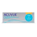 عدسات اكيوفيو يومية مع الانحراف acuvue oasys 1 day for astigmatism