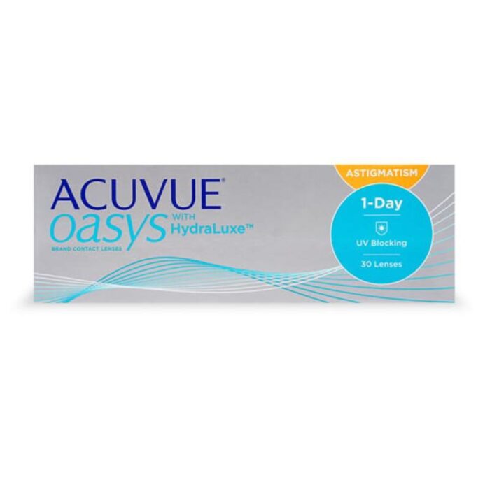 ⁦عدسات اكيوفيو يومية مع الانحراف acuvue oasys 1 day for astigmatism⁩ - الصورة ⁦1⁩