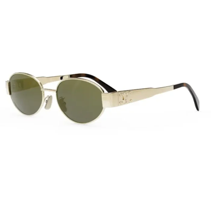 ⁦نظارات سيلين  CELINE METAL TRIOMPHE SUNGLASSES 40235⁩ - الصورة ⁦7⁩
