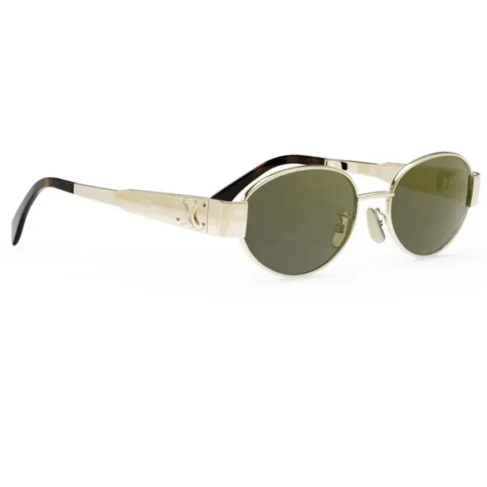 ⁦نظارات سيلين  CELINE METAL TRIOMPHE SUNGLASSES 40235⁩ - الصورة ⁦6⁩