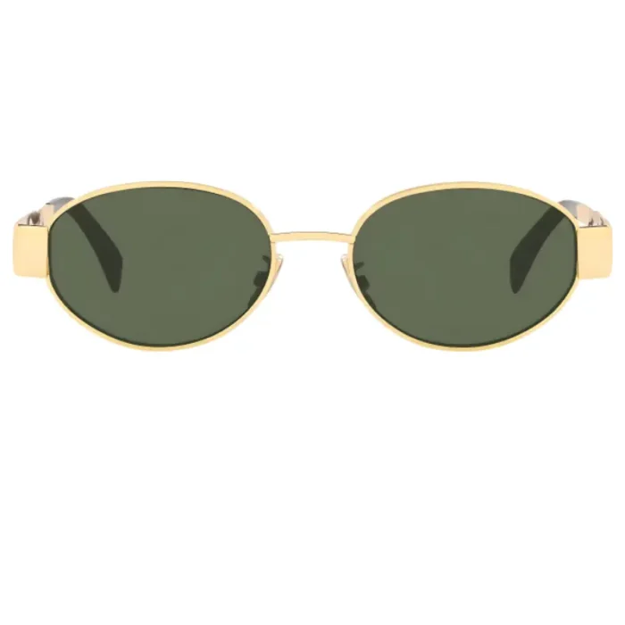 ⁦نظارات سيلين  CELINE METAL TRIOMPHE SUNGLASSES 40235⁩ - الصورة ⁦2⁩