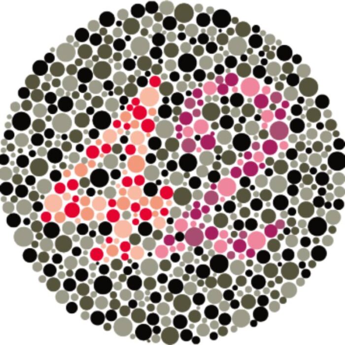 ⁦اختبار ايشيهارا لتحديد عمى الألوان   colorblindness ishihara test⁩ - الصورة ⁦7⁩