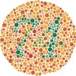 ⁦اختبار ايشيهارا لتحديد عمى الألوان   colorblindness ishihara test⁩ - الصورة ⁦9⁩