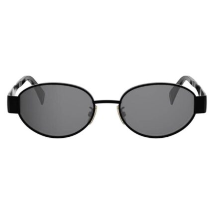نظارات سيلين  CELINE METAL TRIOMPHE SUNGLASSES 40235 BLACK