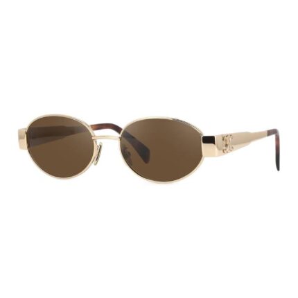 نظارات سيلين  CELINE METAL TRIOMPHE SUNGLASSES 40235 ROSEGOLD