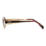 ⁦نظارات سيلين  CELINE METAL TRIOMPHE SUNGLASSES 40235 ROSEGOLD⁩ - الصورة ⁦2⁩